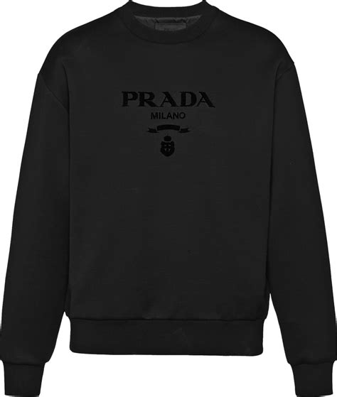 prada women's sweatshirt|Prada sweatshirt for men.